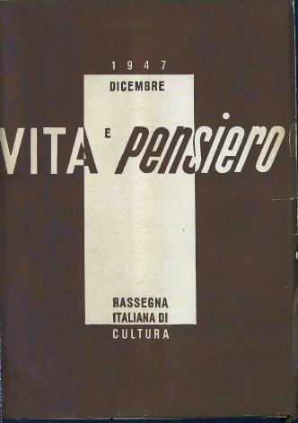 VITA E PENSIERO - 1947 - 12