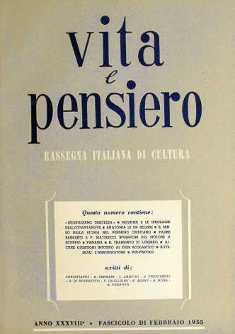VITA E PENSIERO - 1955 - 2