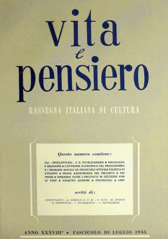 VITA E PENSIERO - 1955 - 7