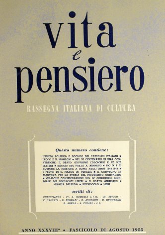 VITA E PENSIERO - 1955 - 8