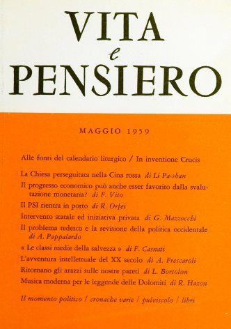 VITA E PENSIERO - 1959 - 5