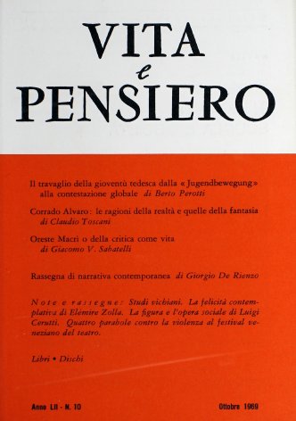 VITA E PENSIERO - 1969 - 10