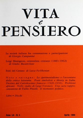 VITA E PENSIERO - 1969 - 4