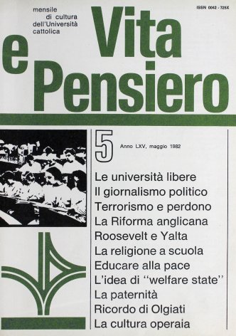VITA E PENSIERO - 1982 - 5