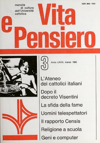 VITA E PENSIERO - 1985 - 3