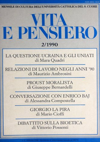VITA E PENSIERO - 1990 - 2