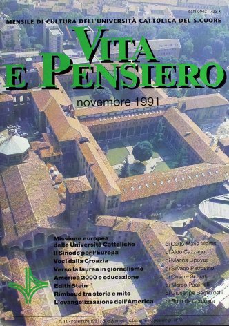 VITA E PENSIERO - 1991 - 11
