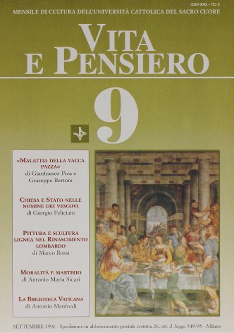VITA E PENSIERO - 1996 - 9