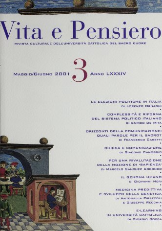 VITA E PENSIERO - 2001 - 3