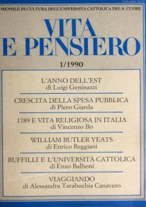 Gli anni di Roberto Ruffilli all'Università Cattolica