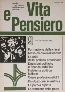 Il sistema politico italiano tra "crisi" e "nuovi valori"
