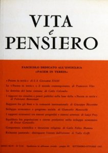 La dottrina del bene comune
